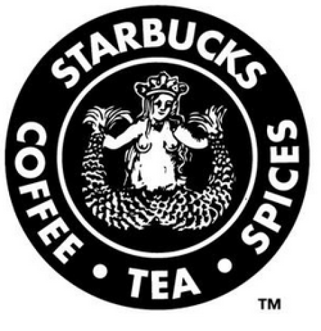 Starbucks coffee original logo design