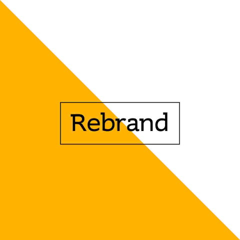 How to rebrand a company. Re-branding agency, Landed Creative.
