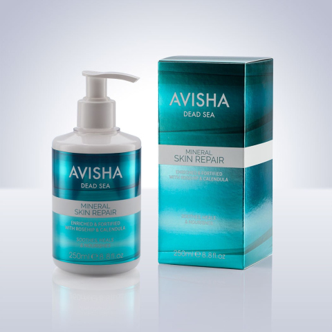 New Identity and packaging design for Avisha Skincare brand.