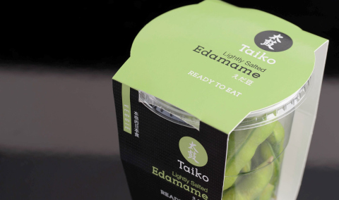 Sushi packaging design for Waitrose.